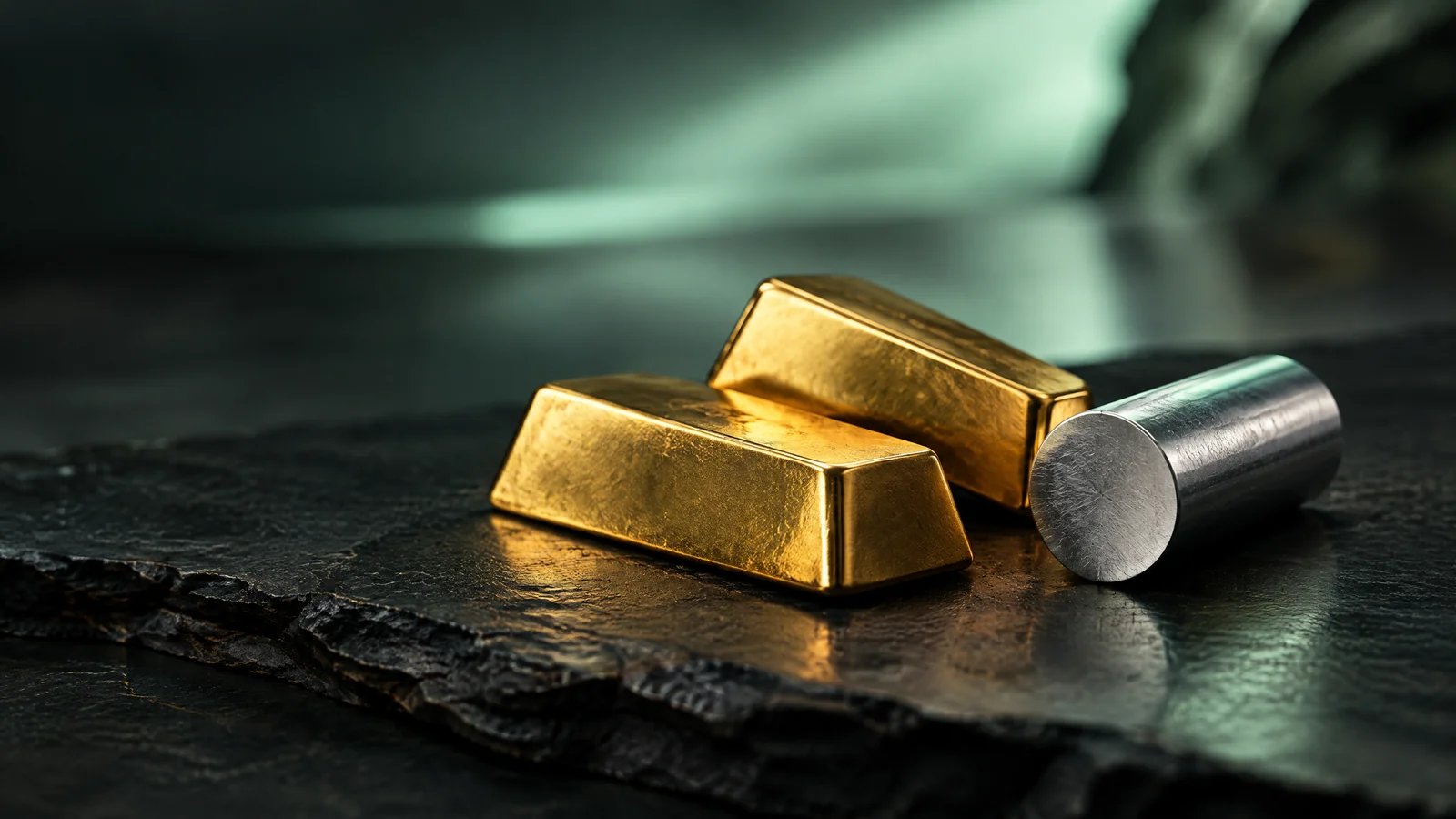 Original conceptual editorial artwork for Spot gold rises after morning weakness in MCX bullion